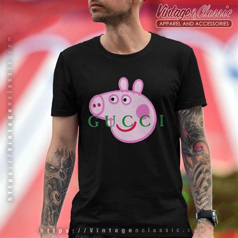 gucci pigs shirt|peppa pig gucci canada.